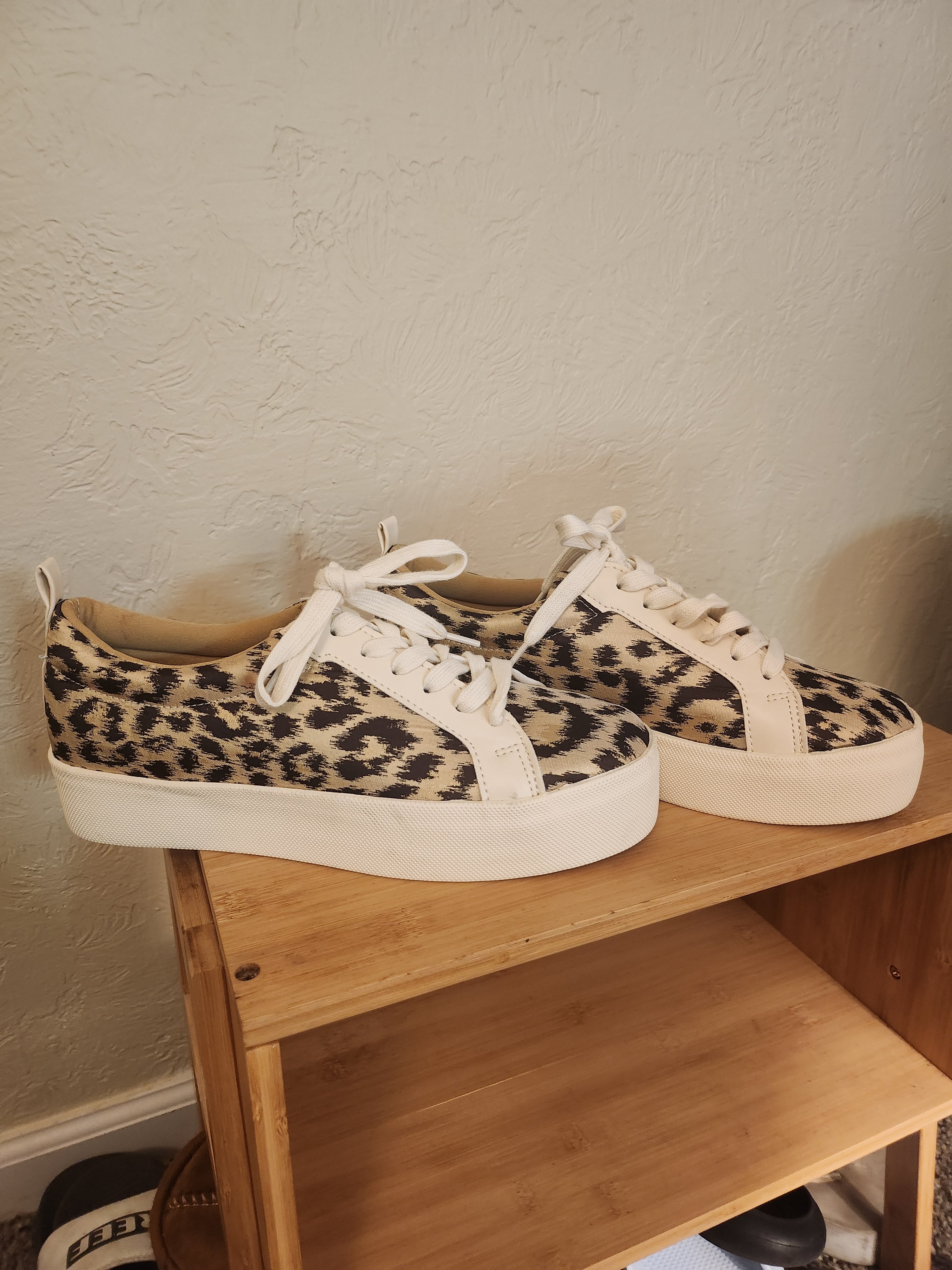 Cheetah Print Sneakers